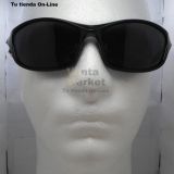 Gafas Shengmehiyu N097 lente negro y marco negro con rojo