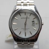 Reloj Análogo, Calendario, Resistente Al Agua, Esfera Blanca