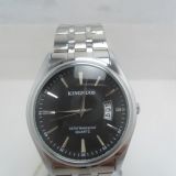 Reloj Análogo, Calendario, Resistente Al Agua, Esfera Negra