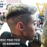 “Curso de Técnicas de Barbería – Corte de Cabello, Degrades y Barbershop”.