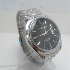 Reloj Análogo, Calendario, Resistente Al Agua, Esfera Negra