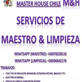 SERVICIOS DE  MAESTRO &amp; LIMPIEZA