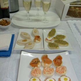 banqueteria en santiago canape cebiches pastelitos minichurrascos