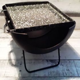 Braseros con Parrilla y Bandeja Enlozada (miniPARRILLAS)